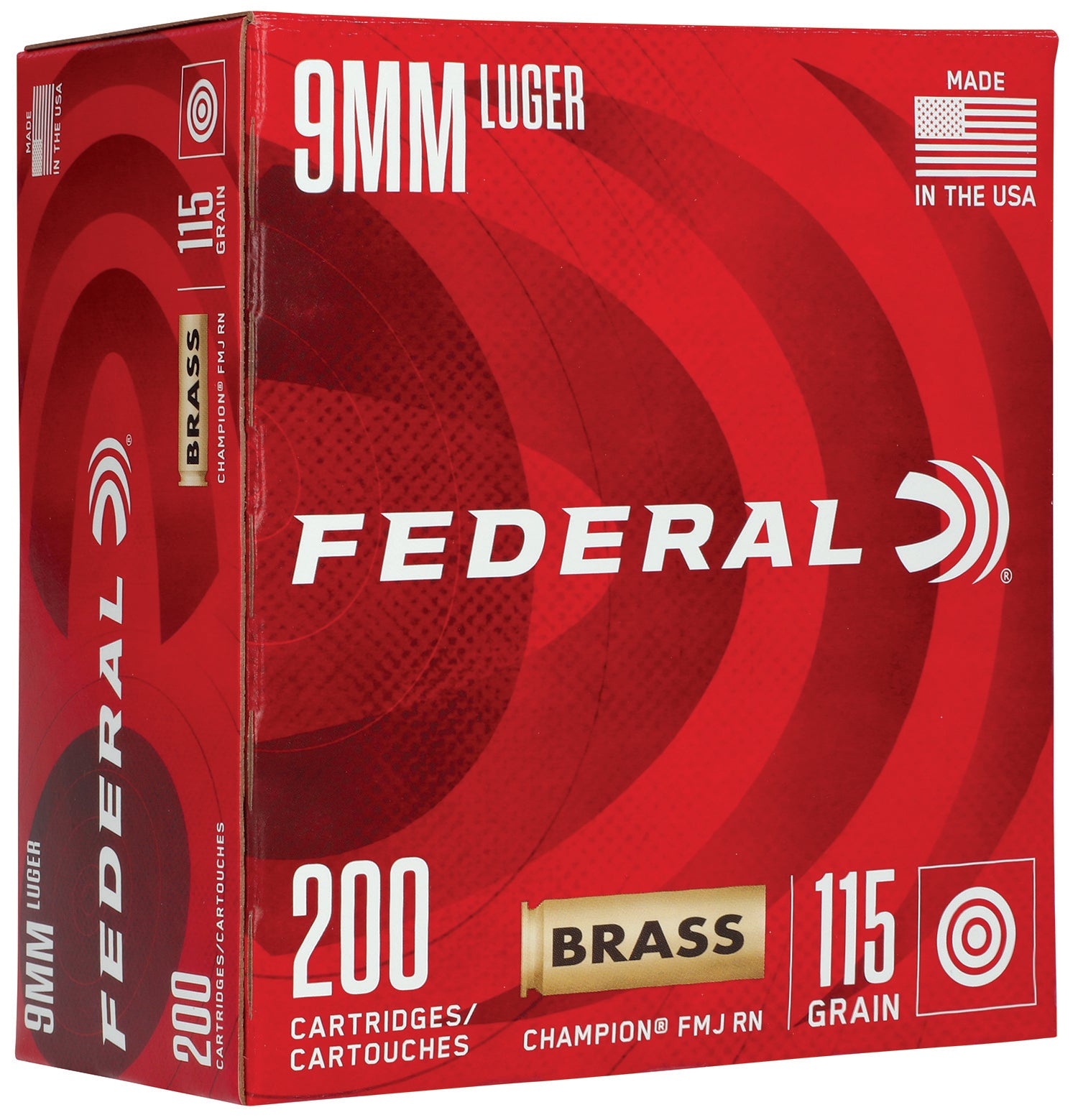 FED C40180A400     40SW 180 FMJ CHAMP *LOOSE 400/1