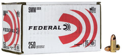 FED C9115A250      9MM      115 FMJ          250/4