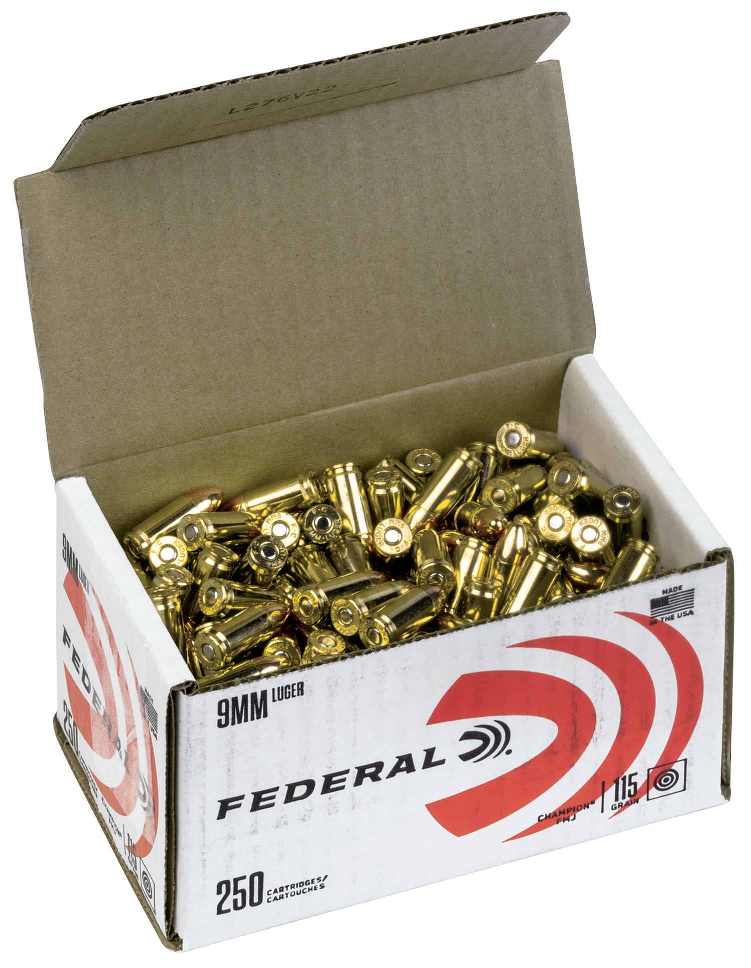 FED C9115A250      9MM      115 FMJ          250/4