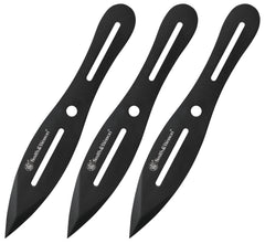 SWK SWTK8BCP 8" THROWING KNIVES 3 PACK BLACK