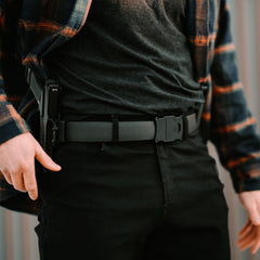 SHIELD APO-BLK-REG-BUC-BLK-STP APOGEE BELT BLK
