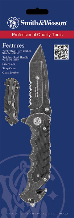 SWK SWBG10SCP   BORDER GUARD SERRATED STONEWASH