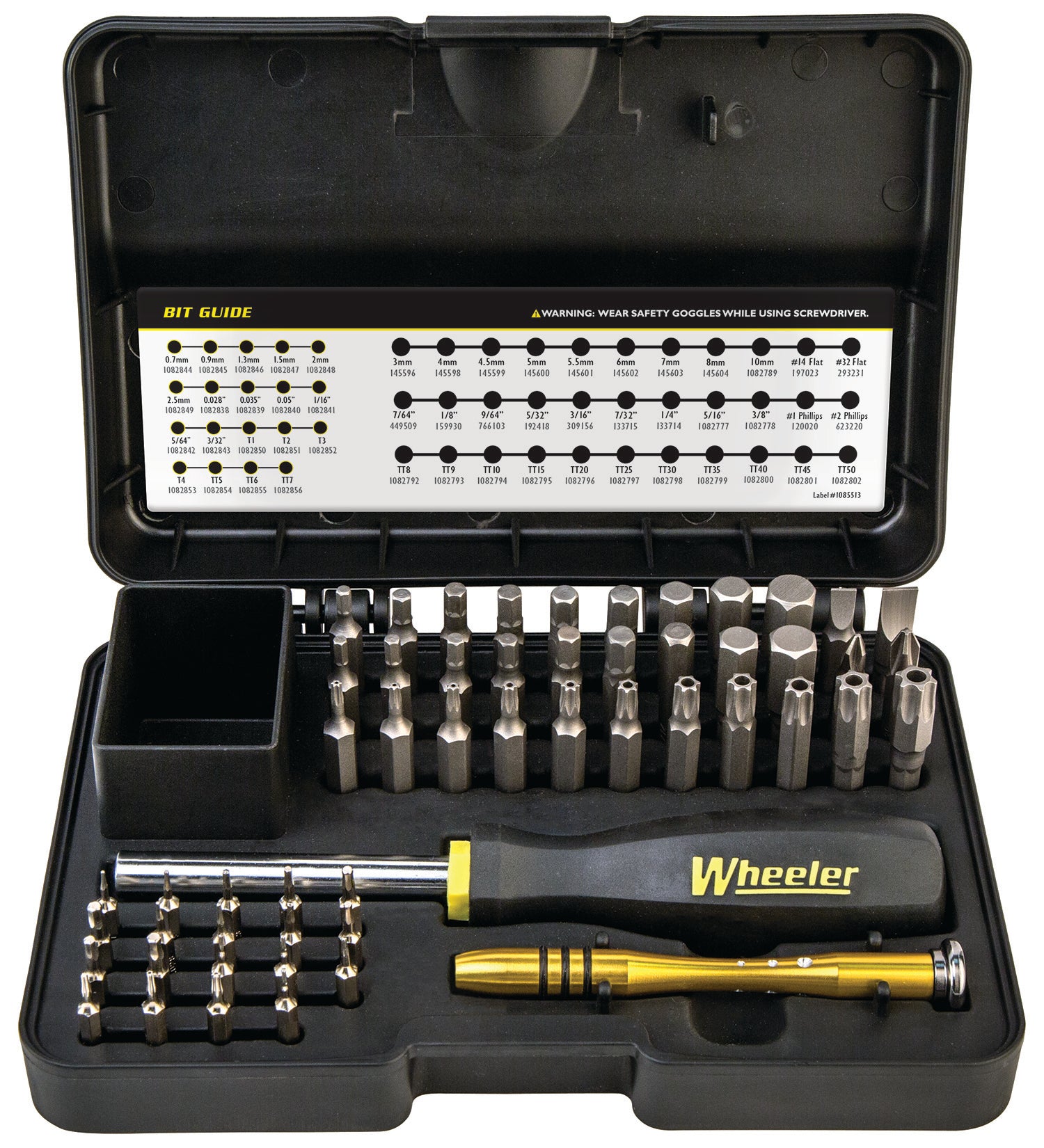 WHEELR 4001007 65PC HEX-TORX       SCRWDRVR SET