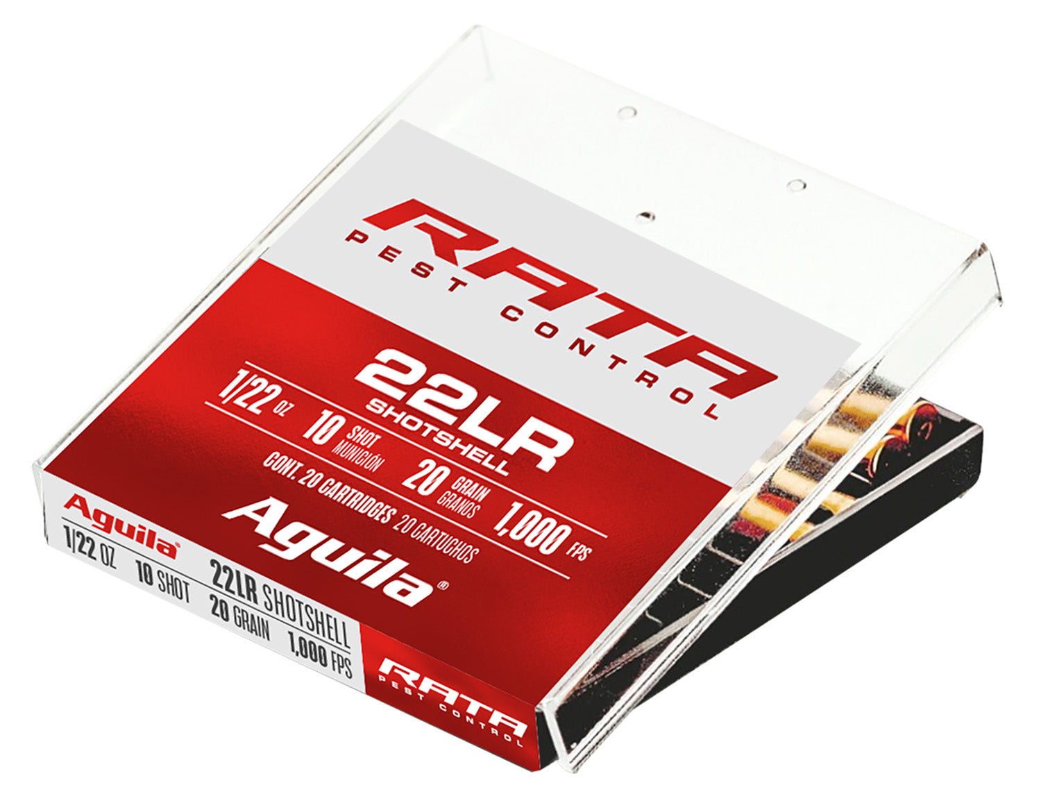 AGUILA 1B222600      22LR RATA  20GR    10   20/50