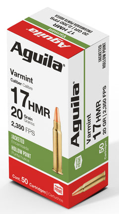 AGUILA 1B222347      17HMR      20JHP        50/20