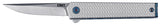 CRKT 7081     CEO MICROFLIPPER  2.36 DROP     SILV