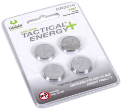 VIR 350-0013  TACTICAL ENERGY CR2016 LITH BATT 4PK