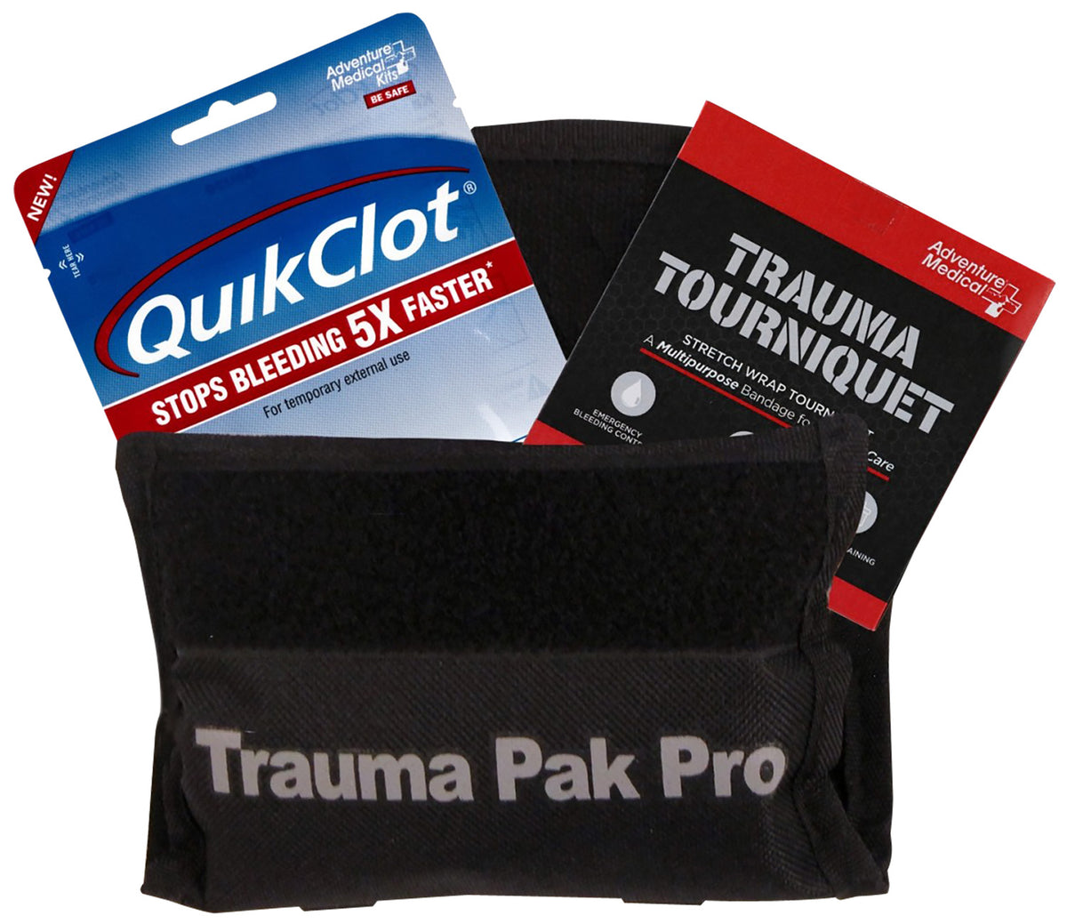 AMK 20640293 TRAUMA PAK PRO W/QUIKCLOT&AMP SWAT T