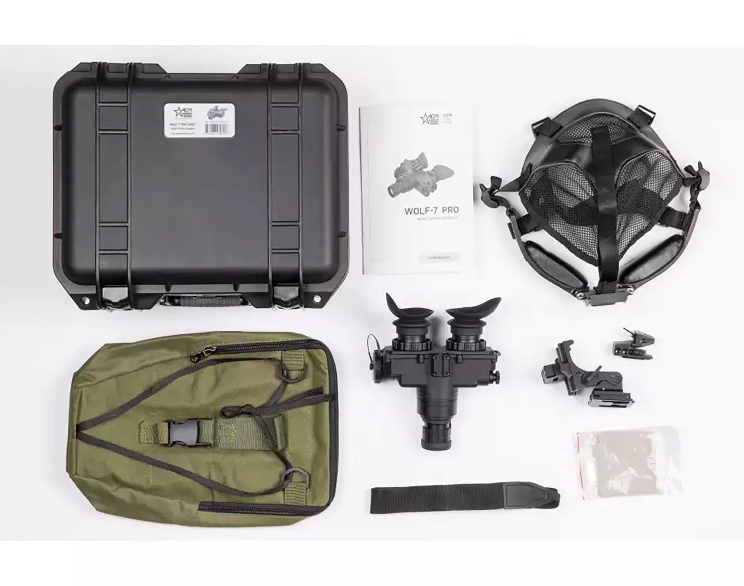 AGM 12W7P122154211  WOLF7 PRO NW1 NV GOGGLE G2 P45