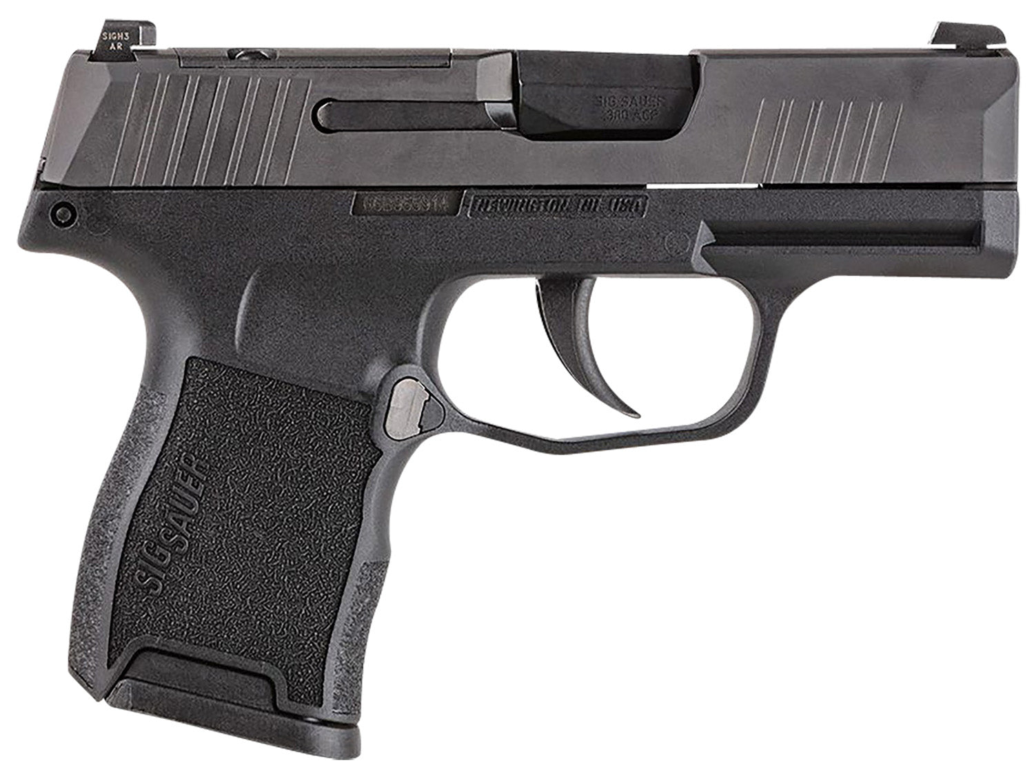 SIG 365380BSSMSMA   *MA*P365 380ACP MS 3.1 10R BLK