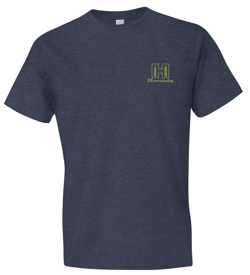 HDESIGN 30991  HORNADY LOGO STMP TSHIRT SM INDIGO