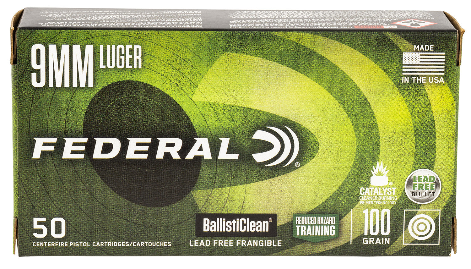 FED BC9H1          9MM      100 FRAN BRHT    50/20
