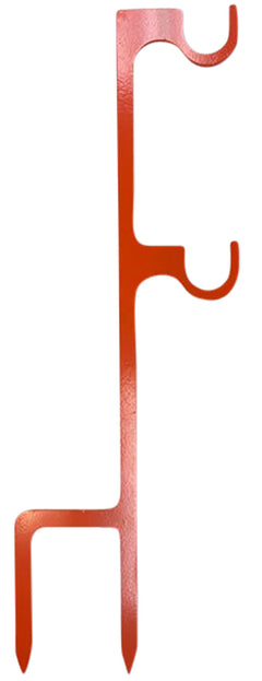CHAMP 44915C     IMPCT STEEL DBL HNGR STAKE RF ORN