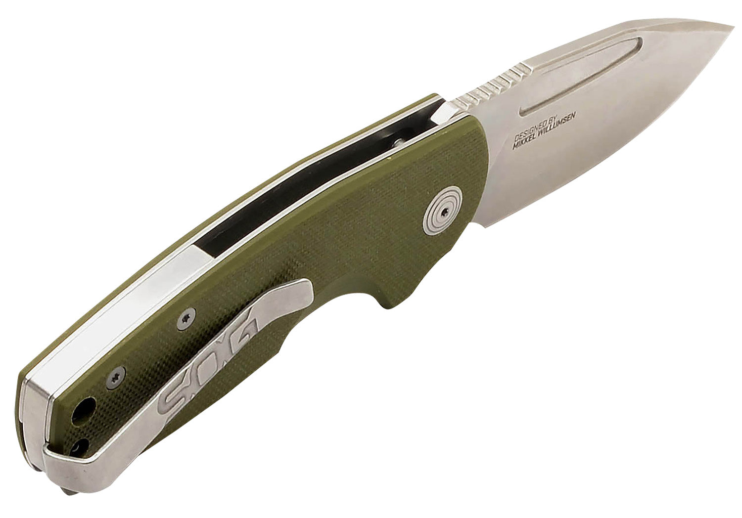 SOG 16-03-01-57  STOUT SJ OD GREEN/STONEWASH