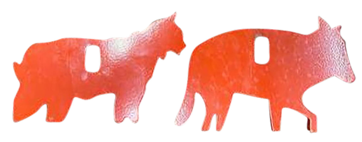 CHAMP 44924C     IMPACT STEEL 4-PACK ANIMAL TRGTS