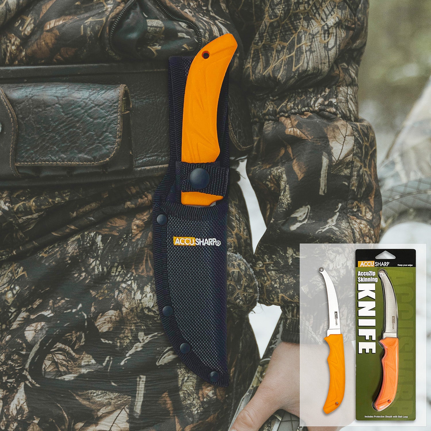 FPI 734C  ACCUSHARP ACCUZIP SKIN KNIFE