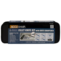 FPI 737C  ACCUSHARP 6PC FILLET KNIFE KIT W/SHRPN
