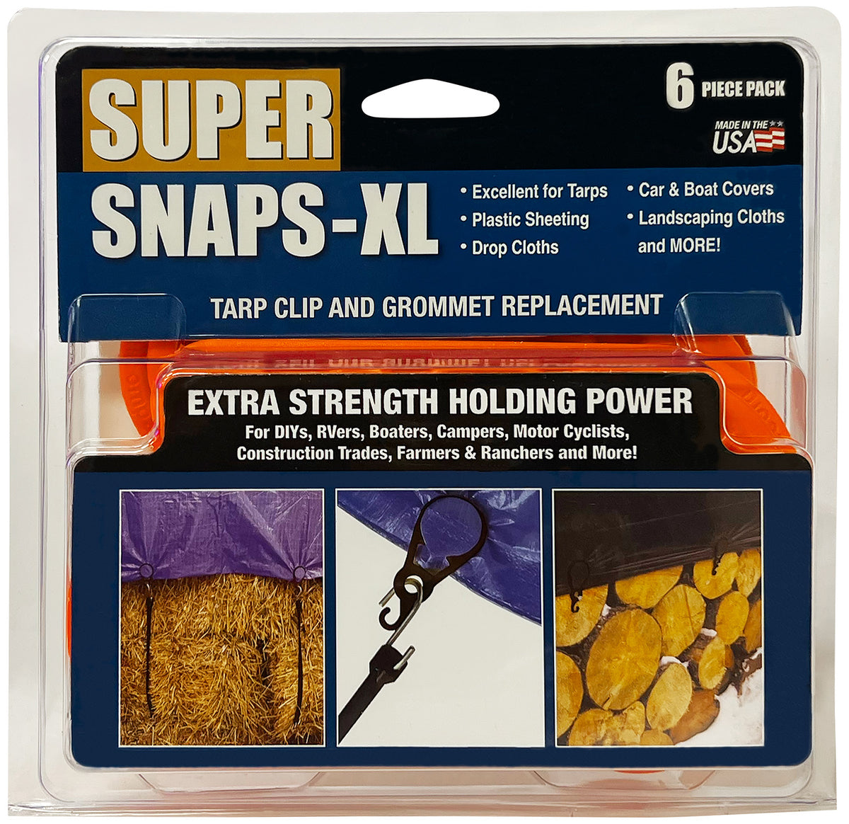 FPI 1008C SUPERSNAPS 6PK - XL