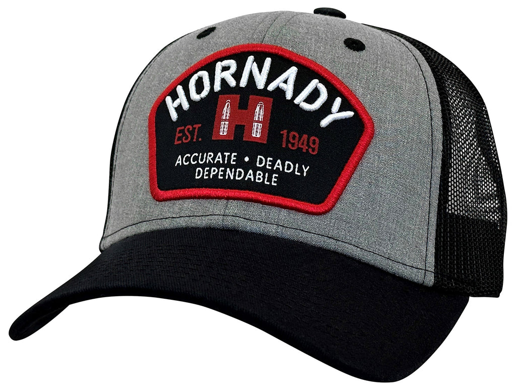 HDESIGN 30220  HORNADY ADD PATCH       CAP GRY