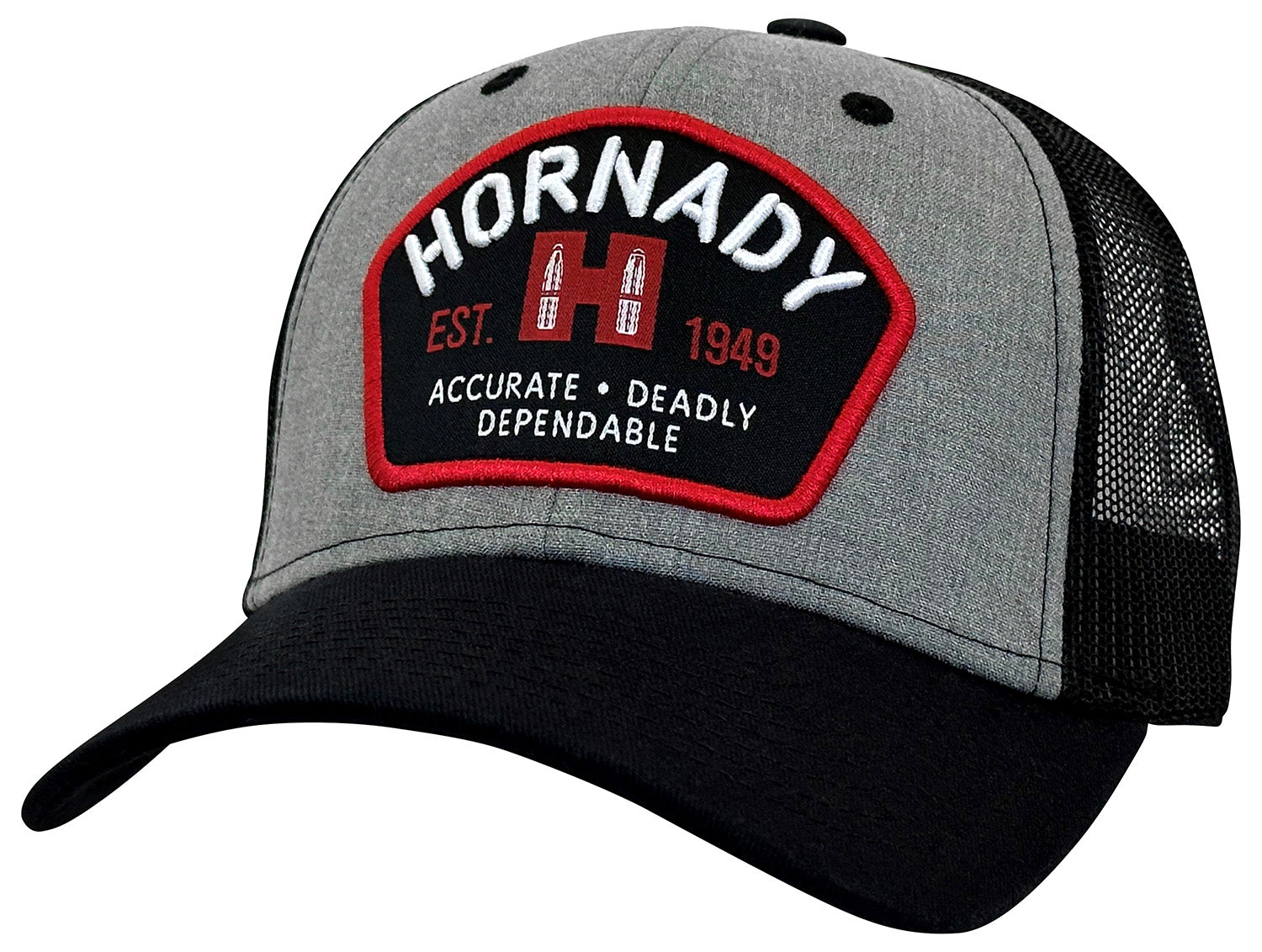 HDESIGN 30220  HORNADY ADD PATCH       CAP GRY