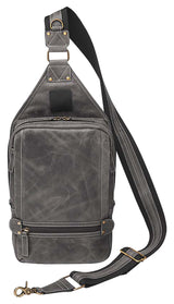 GTM GTM-CZY/108GREY   SLING BACKPACK          GRY