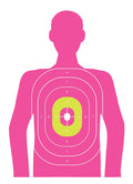 ALLEN 15646  EZ AIM TRGT 12X18 IN THE PNK SILH 8PK