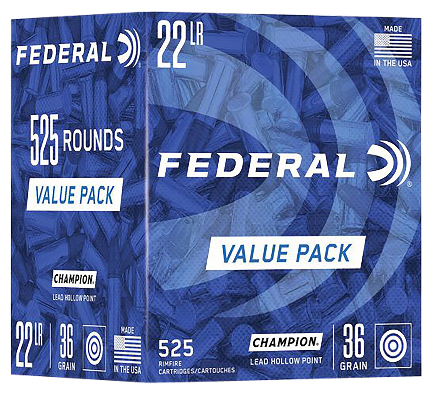 FED 747            22LR     36 GR LEAD HP   525/10