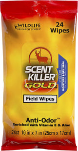 WILD 1295   SK GOLD FIELD WIPES            24WIPES