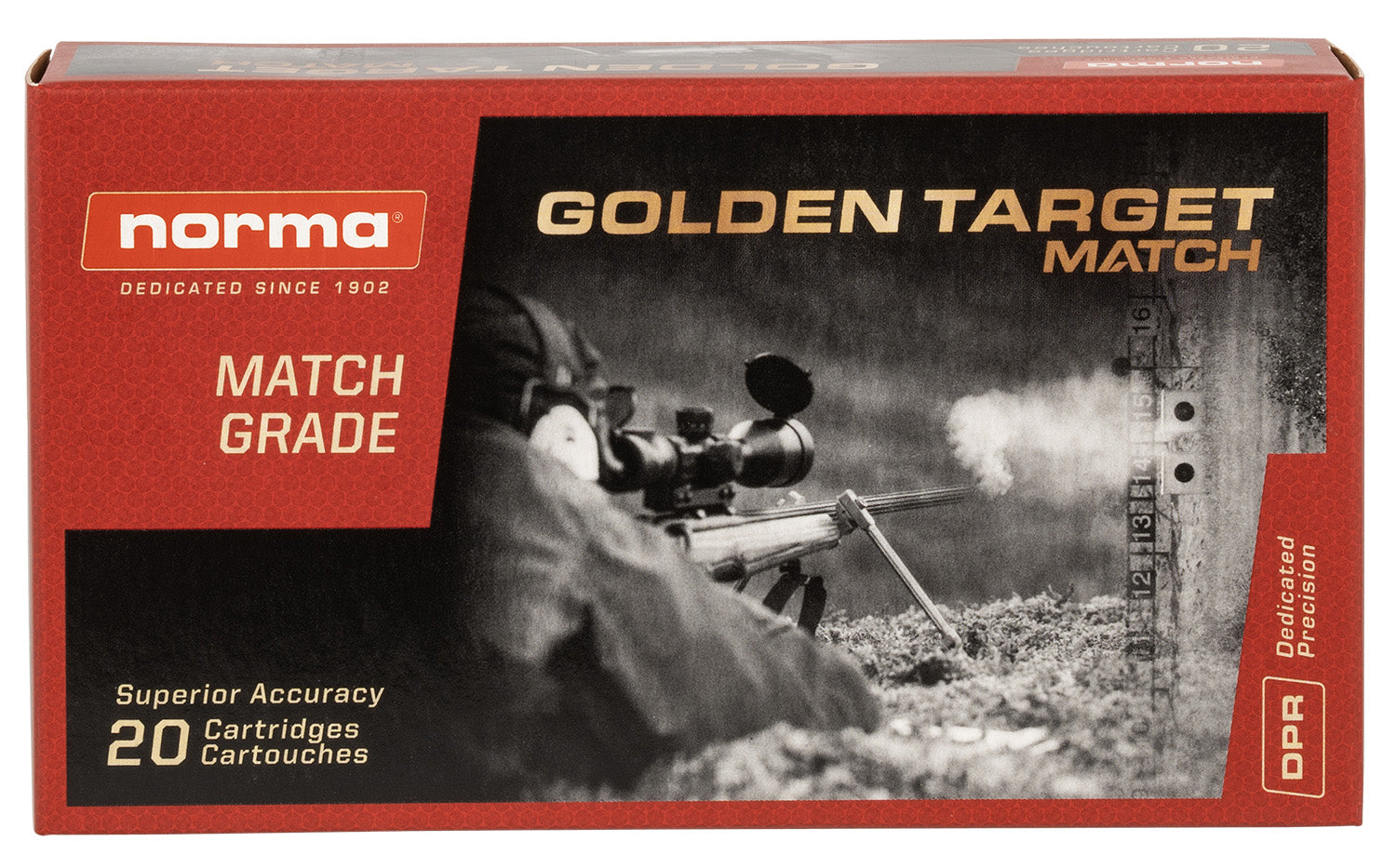 NORMA 10166522 6.5CRD  143 GOLDEN TRGT BTHP  20/10