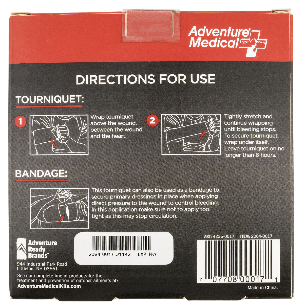 AMK 20640017 ADVENTURE MEDICAL TRAUMA TOURNIQUET