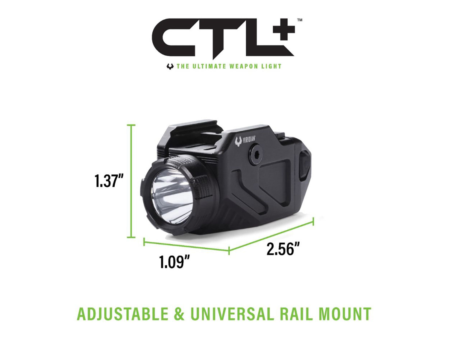 VIR 9300026 CTL UNV 1100 LUM TACT LGHT RCHG BATT