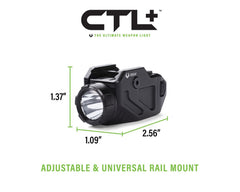 VIR 9300026 CTL UNV 1100 LUM TACT LGHT RCHG BATT