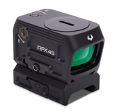 VIR 981-0059  RFX45 CLOSED EM GRN DOT ACRO LOW MNT