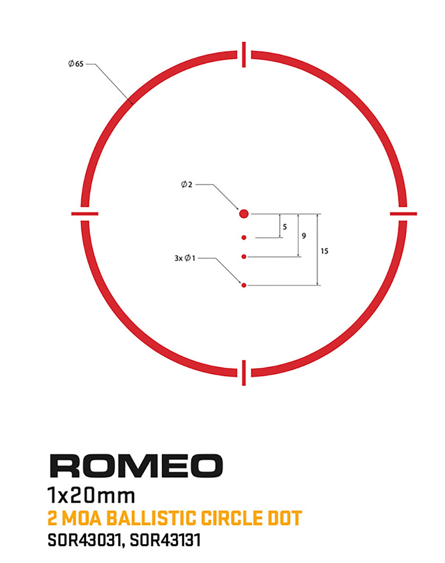 SIG SOR43031    ROME04  1X20 BCD SOL 2MOA