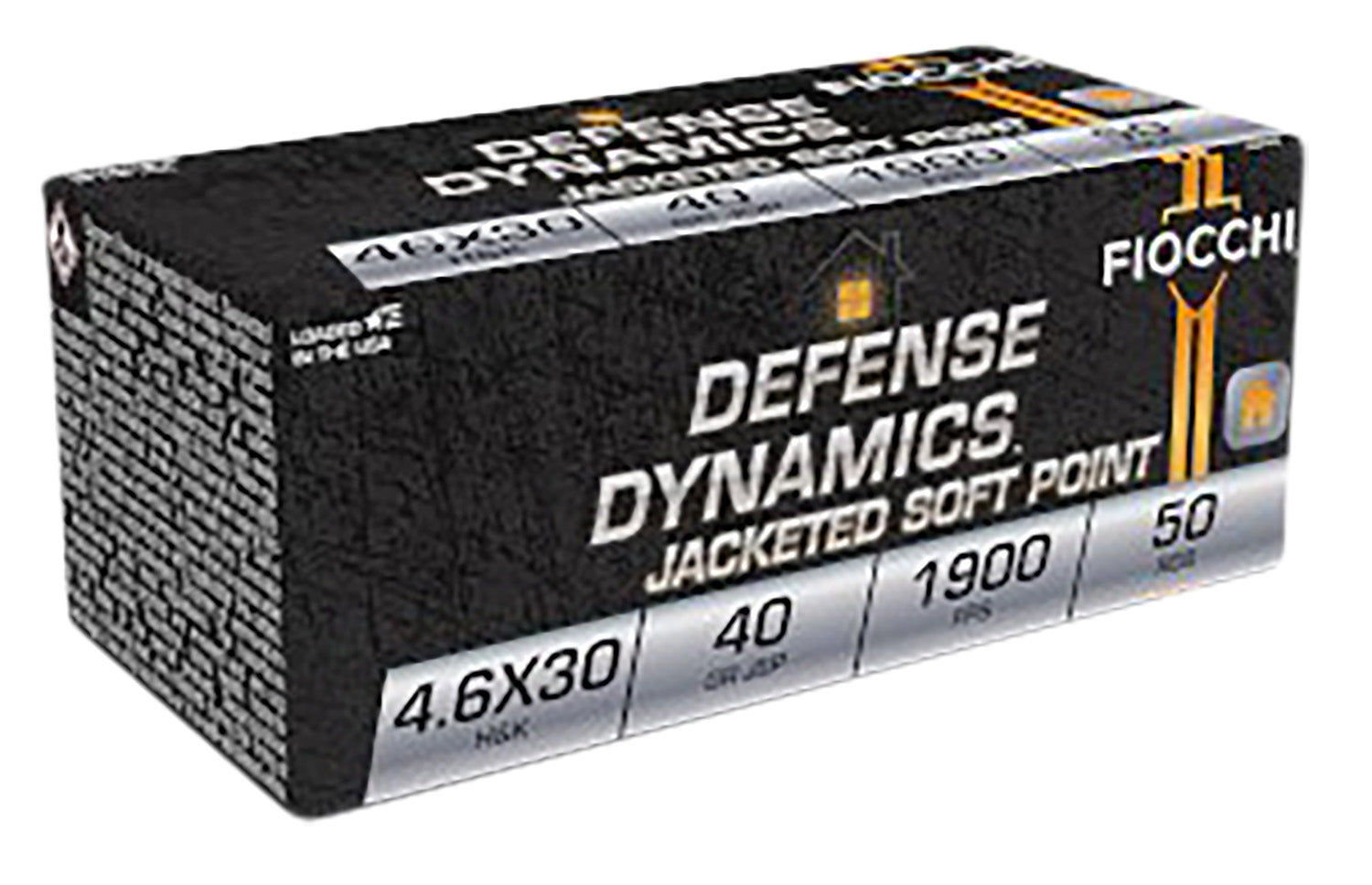 FIO 46EXB     4.6X30 H&K  40 JSP             50/20