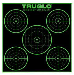TRU TG-TG11A25    TARGET 5-BULLSEYE 12X12 25PK