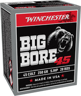 WIN X45CBB          45COLT  250 SJHP BIGBORE 20/10