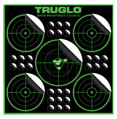 TRU TG-TG11A25    TARGET 5-BULLSEYE 12X12 25PK