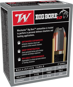 WIN X10MMBB         10MM    200 JSP BIGBORE  20/10