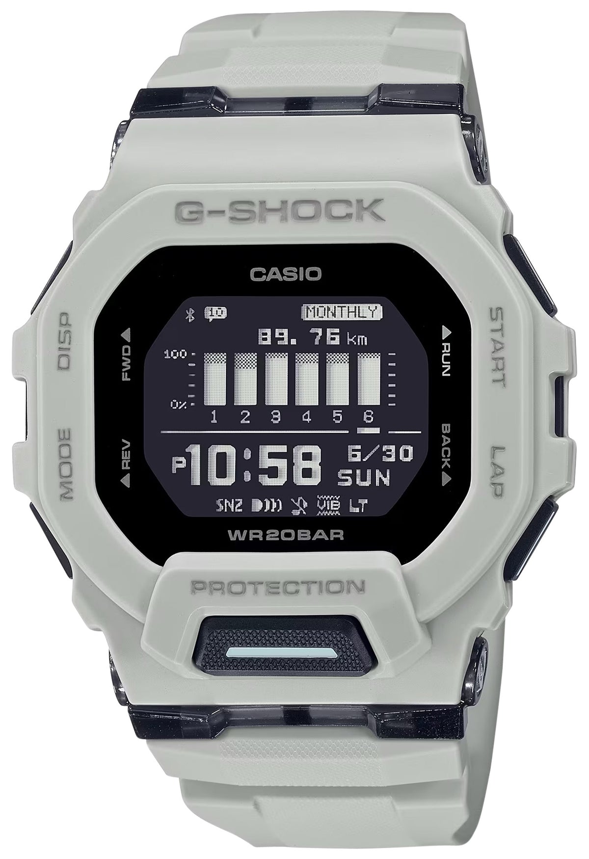 GSHOCK GBD200UU9   TACTICAL MOVE STEP TRACKER  WHT