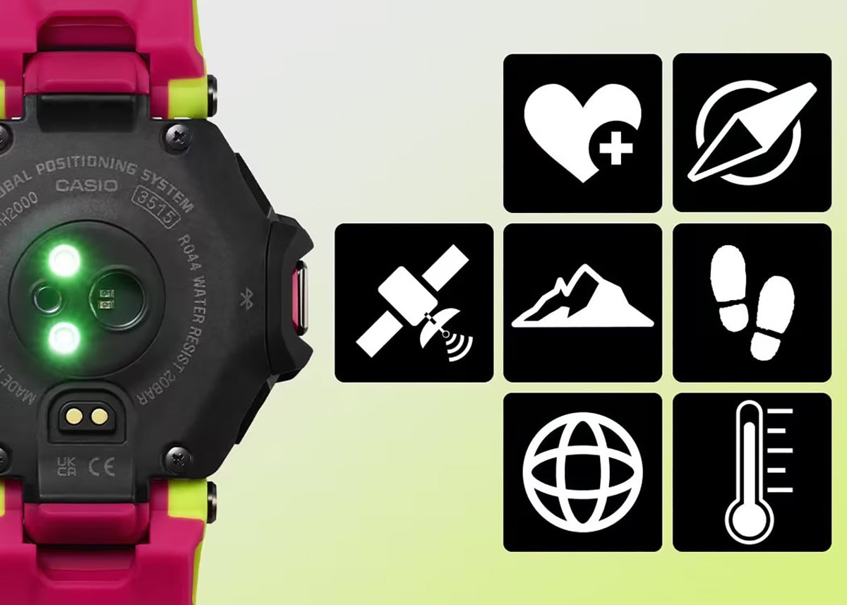 GSHOCK GBDH20001A9 MOVE SERIES GPS+HEART RT YELLOW