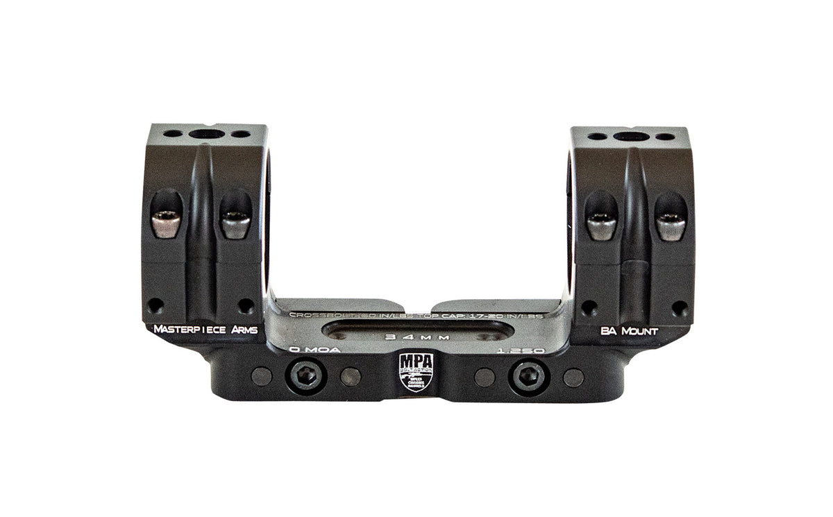 MPA BAMOUNT-34-1125    1-PC MNT W/34MM 1.125 0 MOA