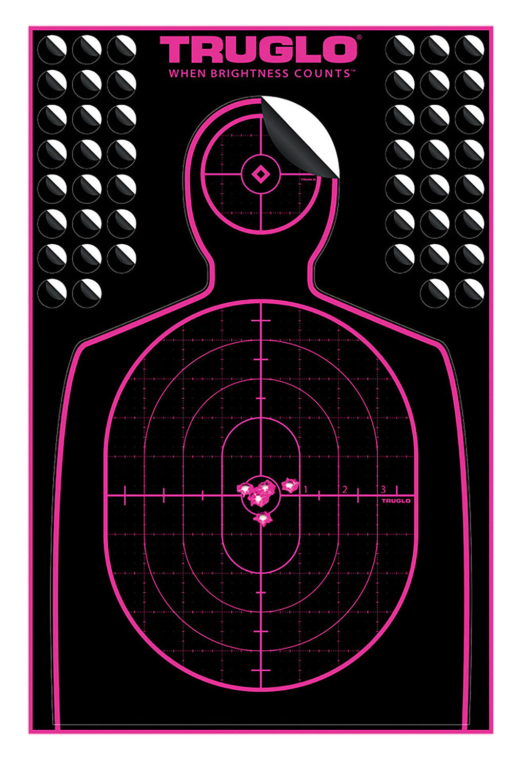 TRU TG-TG13A12BB  TARGET HANDGUN 12X18 12PK