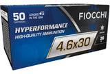 FIO 46EXD     4.6X30 H&amp;K  38 THP             50/20