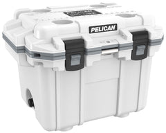 PELICAN 30Q-1-WHTGRY     30QT ELITE COOLER WHT/GRY
