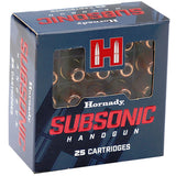 HORN 90287  SUBSONIC     9MM    147 XTP      25/10