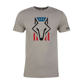 FOXPRO FHFGS            SHIRT FOXHEAD FLAG GRY SM