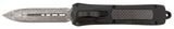SRK A163-B-DD  DAGGER OTF BLK GRP DAMASCUS