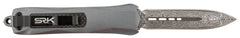 SRK A163-G-DD  DAGGER OTF GRY GRP DAMASCUS