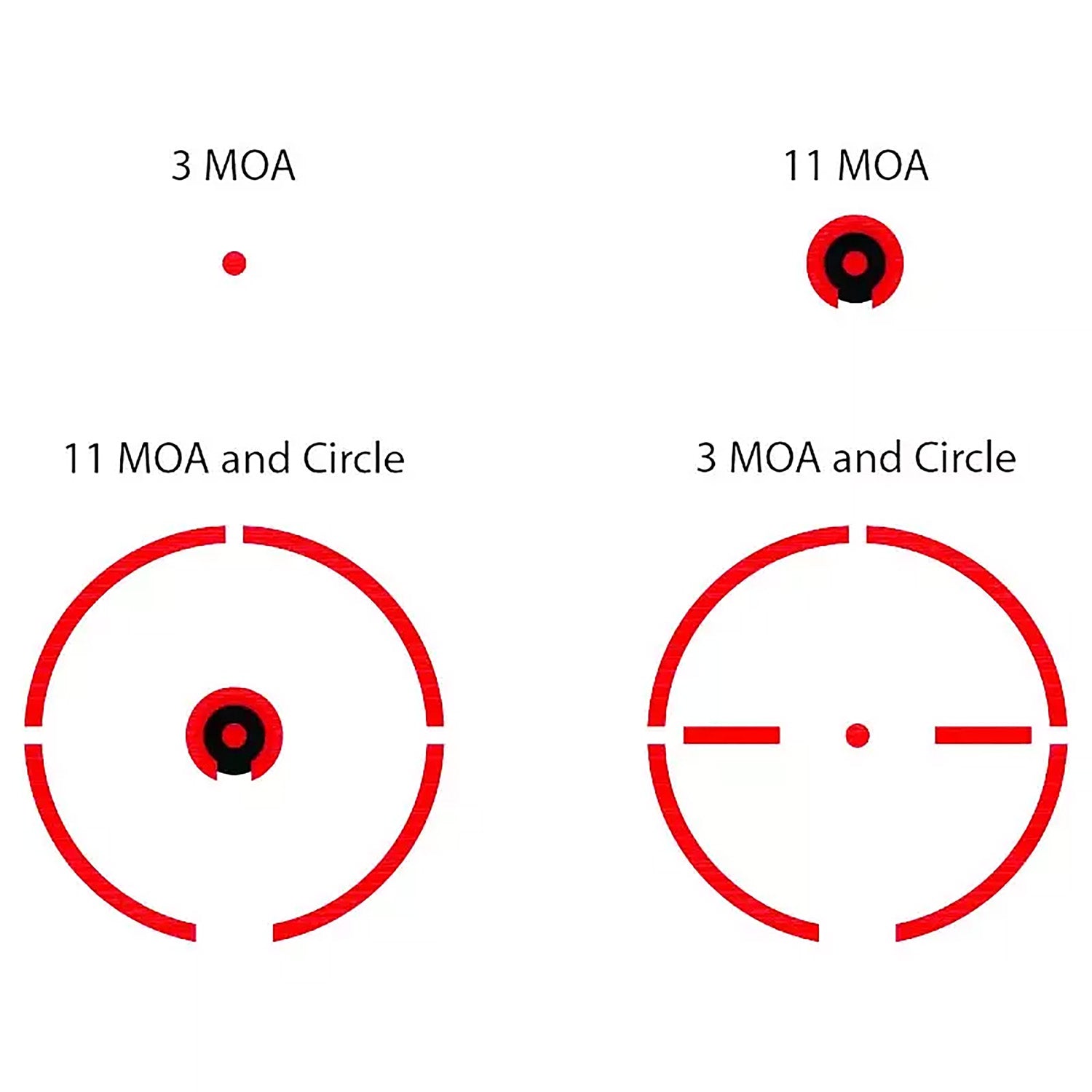 BUR 300259    FASTFIRE 4 MULTI-RETICLE  BLK